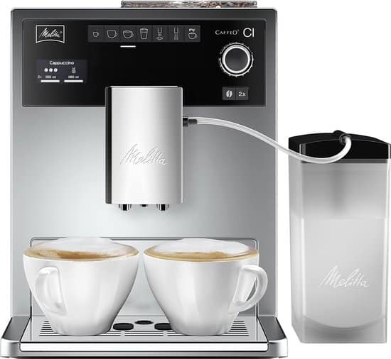 melitta caffeo ci e970 101 volautomaat espressomachine zilver