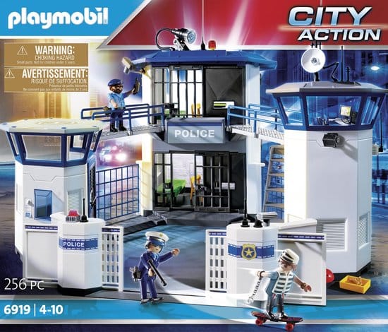 playmobil city action politiebureau met gevangenis 6919