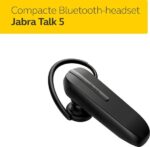 jabra talk 5 zwart draadloze bluetooth mono headset 11 uur spreektijd
