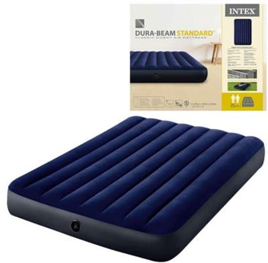 intex queen dura beam series classic downy luchtbed