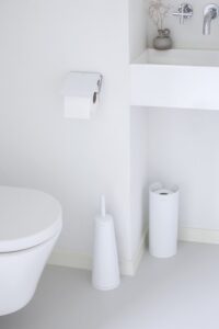 brabantia renew wc rolhouder met klep white