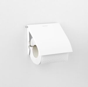 brabantia renew wc rolhouder met klep white