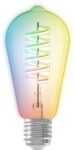 calex slimme lamp wifi led filament verlichting e27 smart bulb helder rustiek rgb en warm wit licht