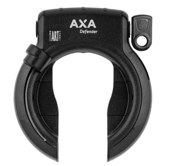 axa defender â€“ art 2 sterren keurmerk frameslot met plug in mogelijkheid zwart