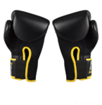 avento bokshandschoenen, 12 oz, zwart/geel