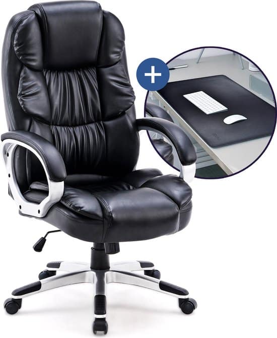 ergonomische bureaustoel bureaustoelen voor volwassenen office chair game gaming stoel bureau stoel inclusief bureau onderlegger stane®