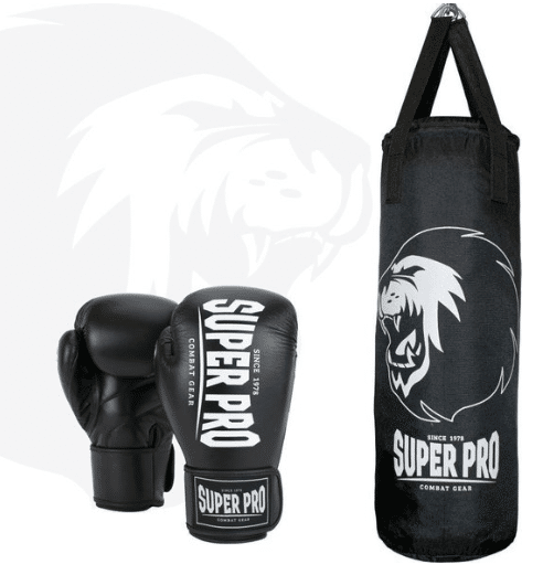 super pro combat gear bokszakset zwart/wit