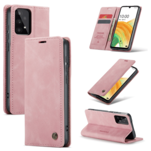 just in case samsung galaxy a13 wallet case magnetic pink