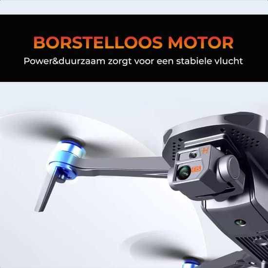 tedroka® k911 max drone met 4k camera drone met obstakelvermijding inclusief gps