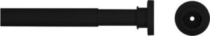 sealskin seallux douchegordijnstang 125 220 cm zwart