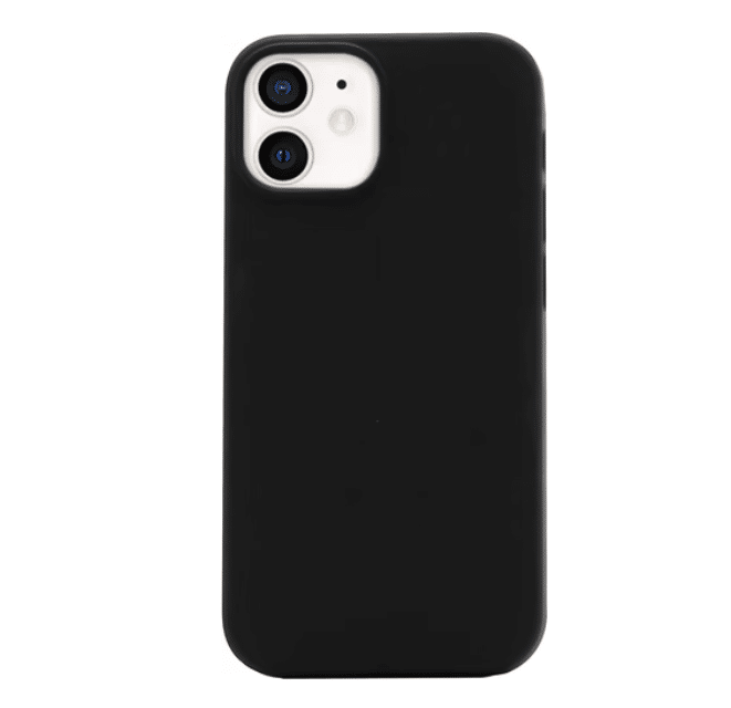 bluebuilt soft case apple iphone 12 mini zwarte achterkant