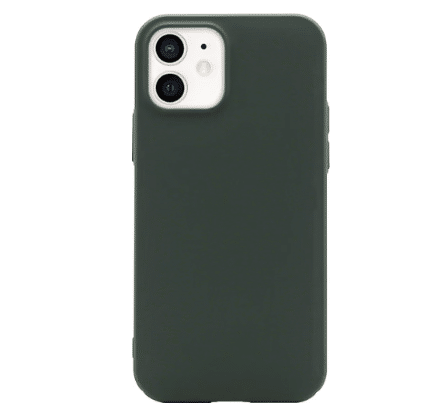bluebuilt soft case apple iphone 12/12 pro back cover groen