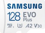 samsung evo plus micro sd kaart inclusief sd adapter 130 mb/s 128 gb