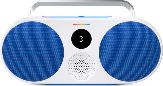 portable bluetooth speakers polaroid p3 blue