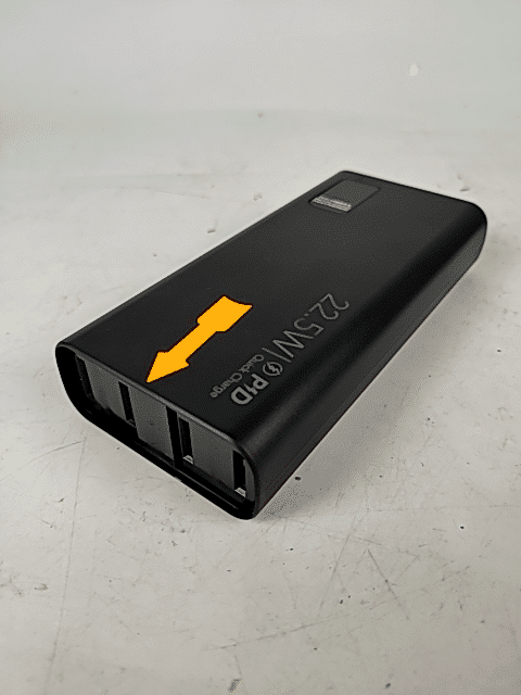 quchiq™ draadloze powerbank 20000mah quick charge mobiele oplader draadloos opladen externe oplaadbare batterij micro usb & c input powerbank geschikt voor iphone, samsung en apple