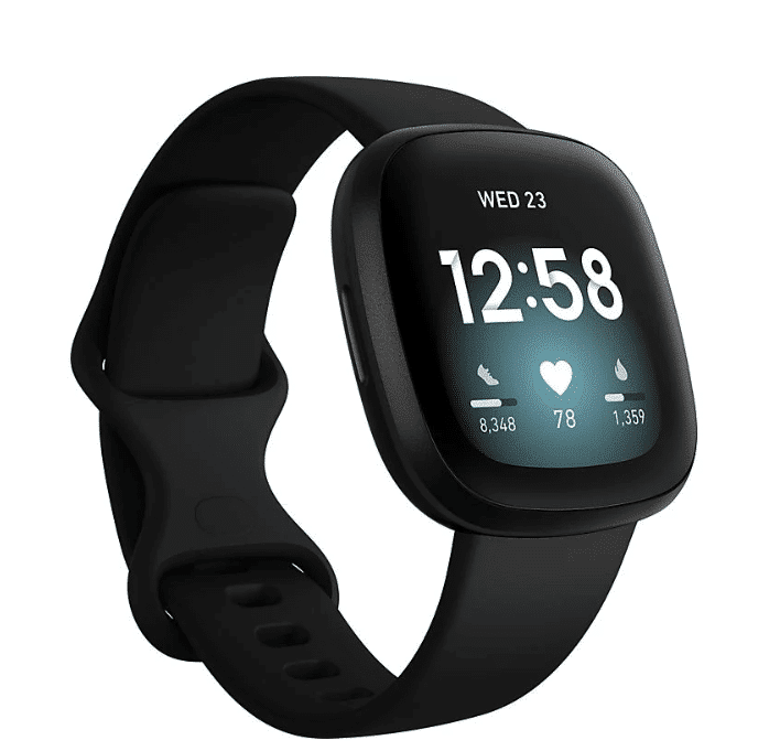 fitbit versa 3 zwart smartwatch